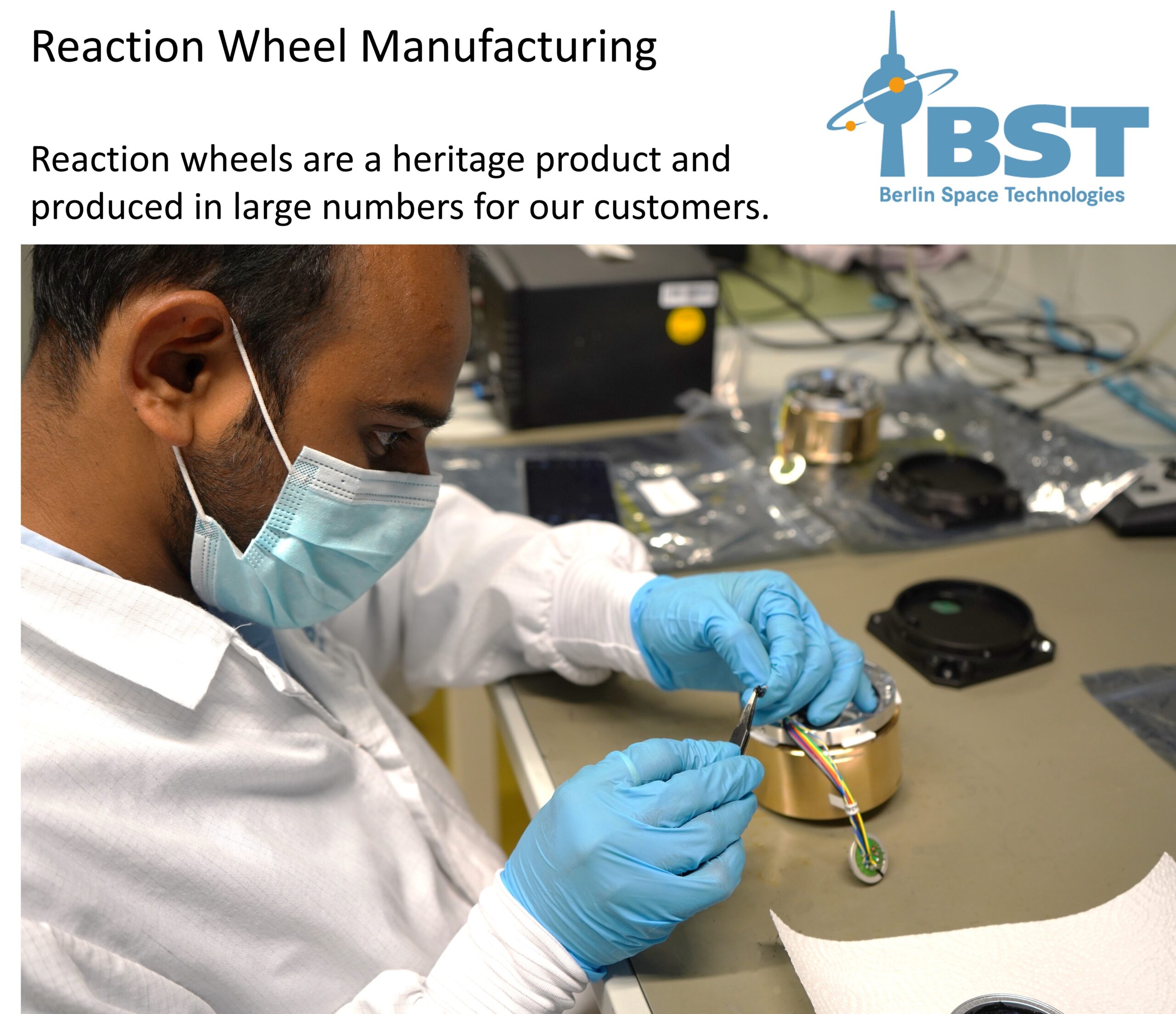 Reaction Wheel Manufacturing