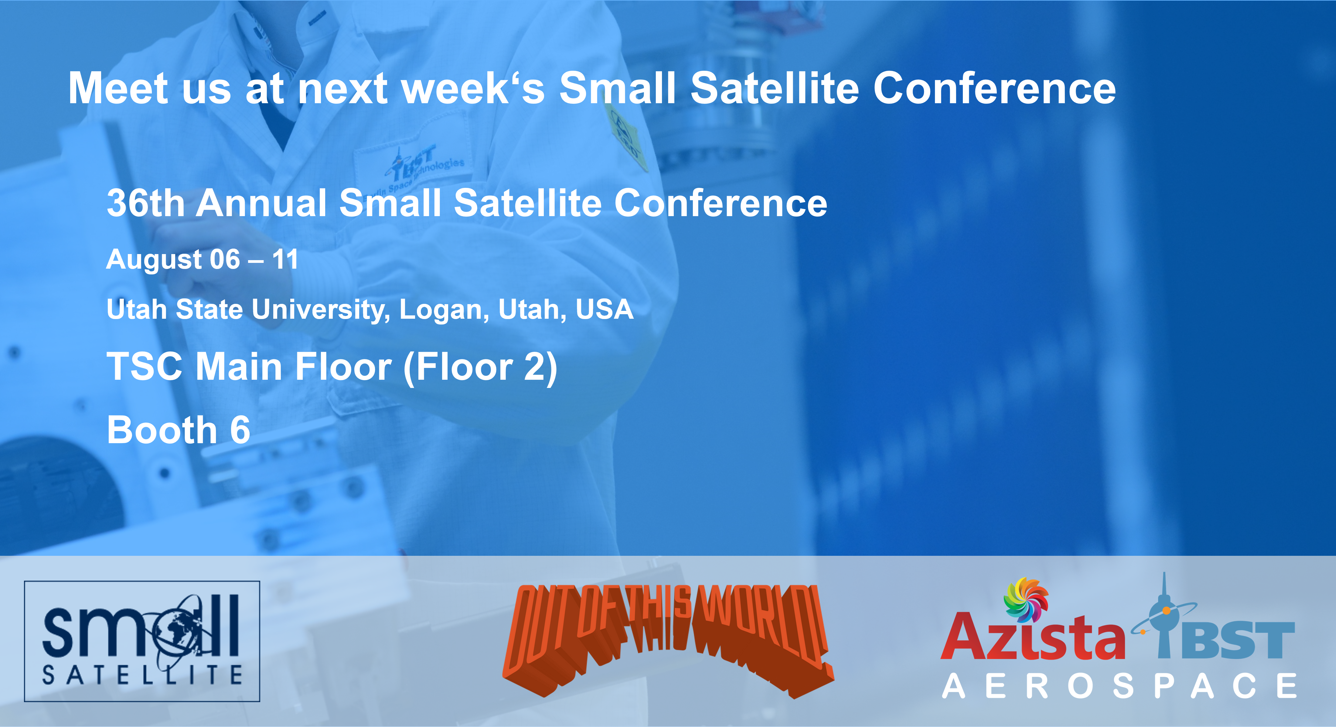 Azista BST Aerospace at Small Satellite Conference