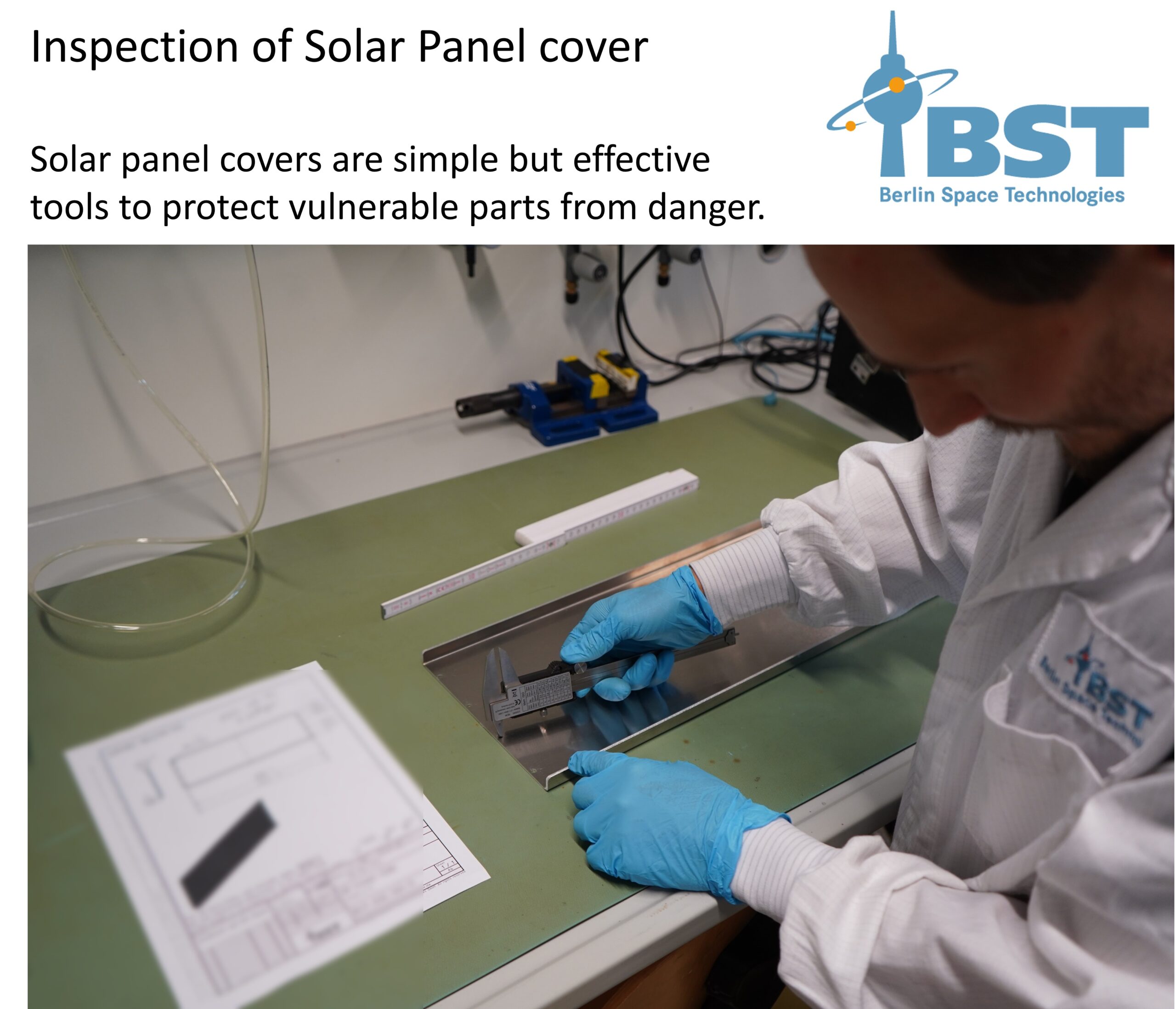 Inspection of Solar Panel Cover