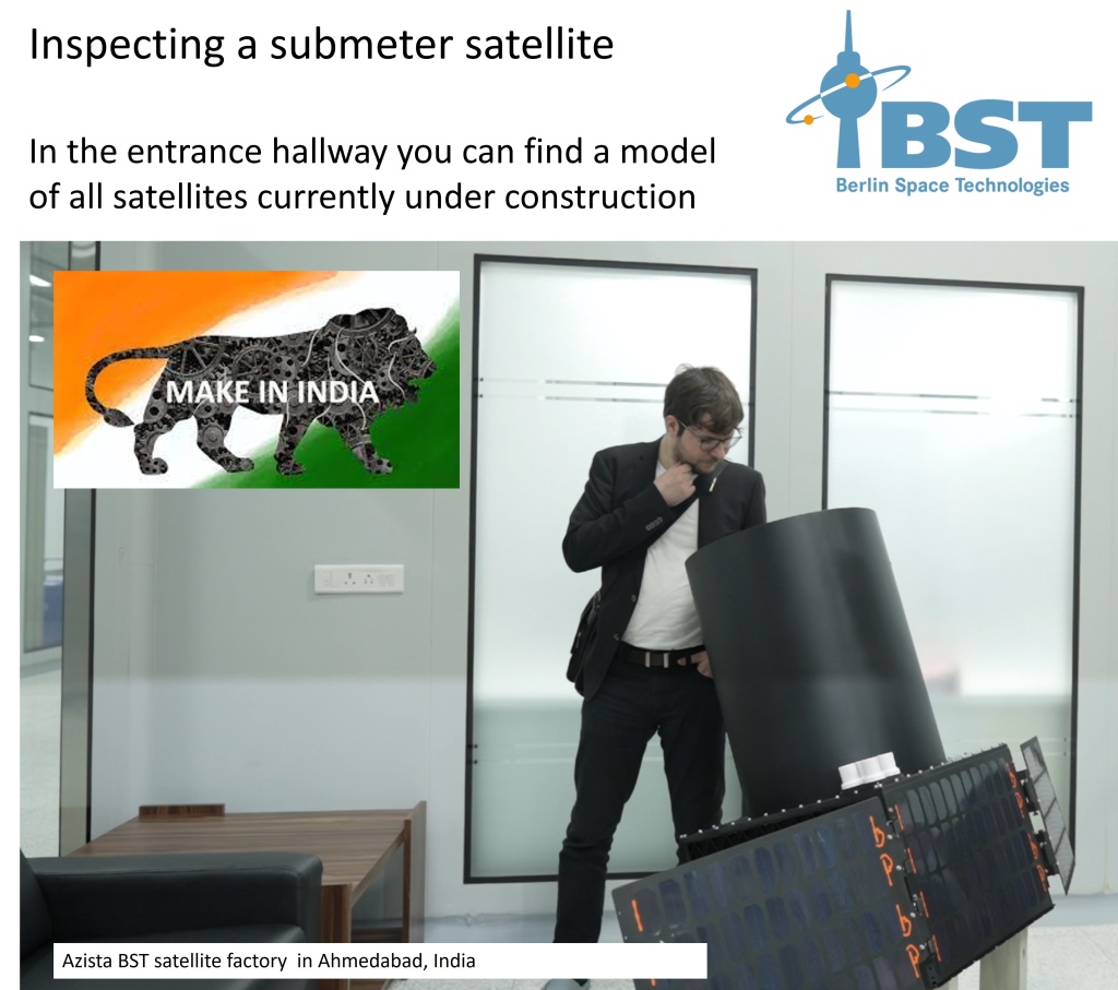 Inspecting a Submeter Satellite