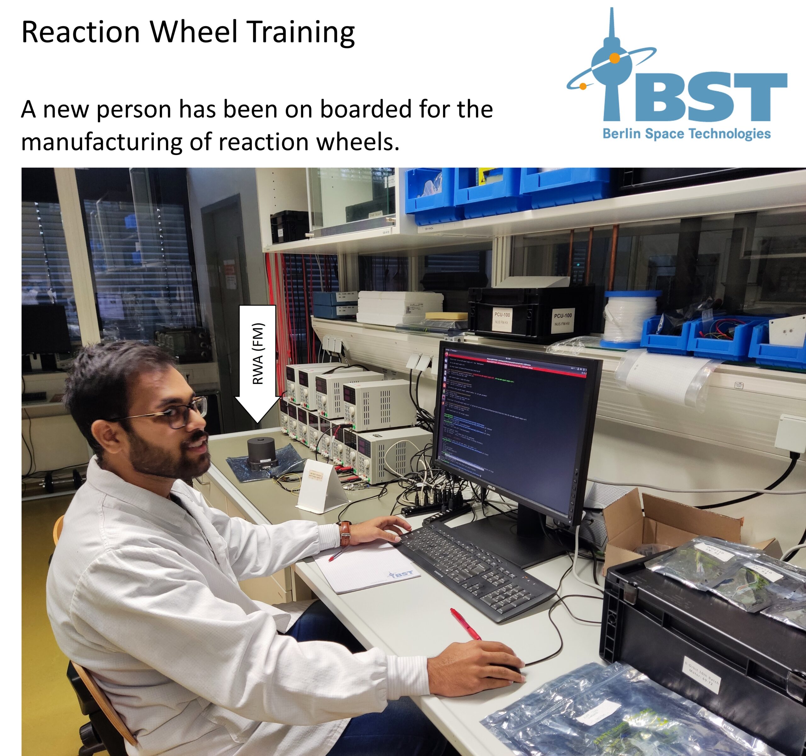 Reaction Wheel Training