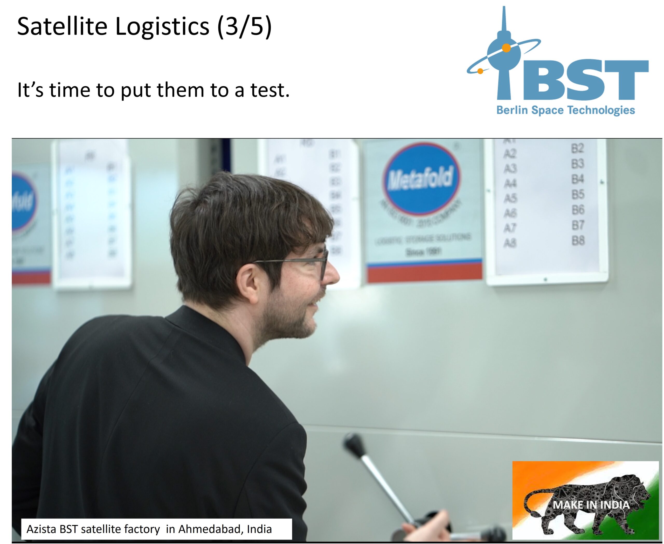 Satellite Logistics 3/5