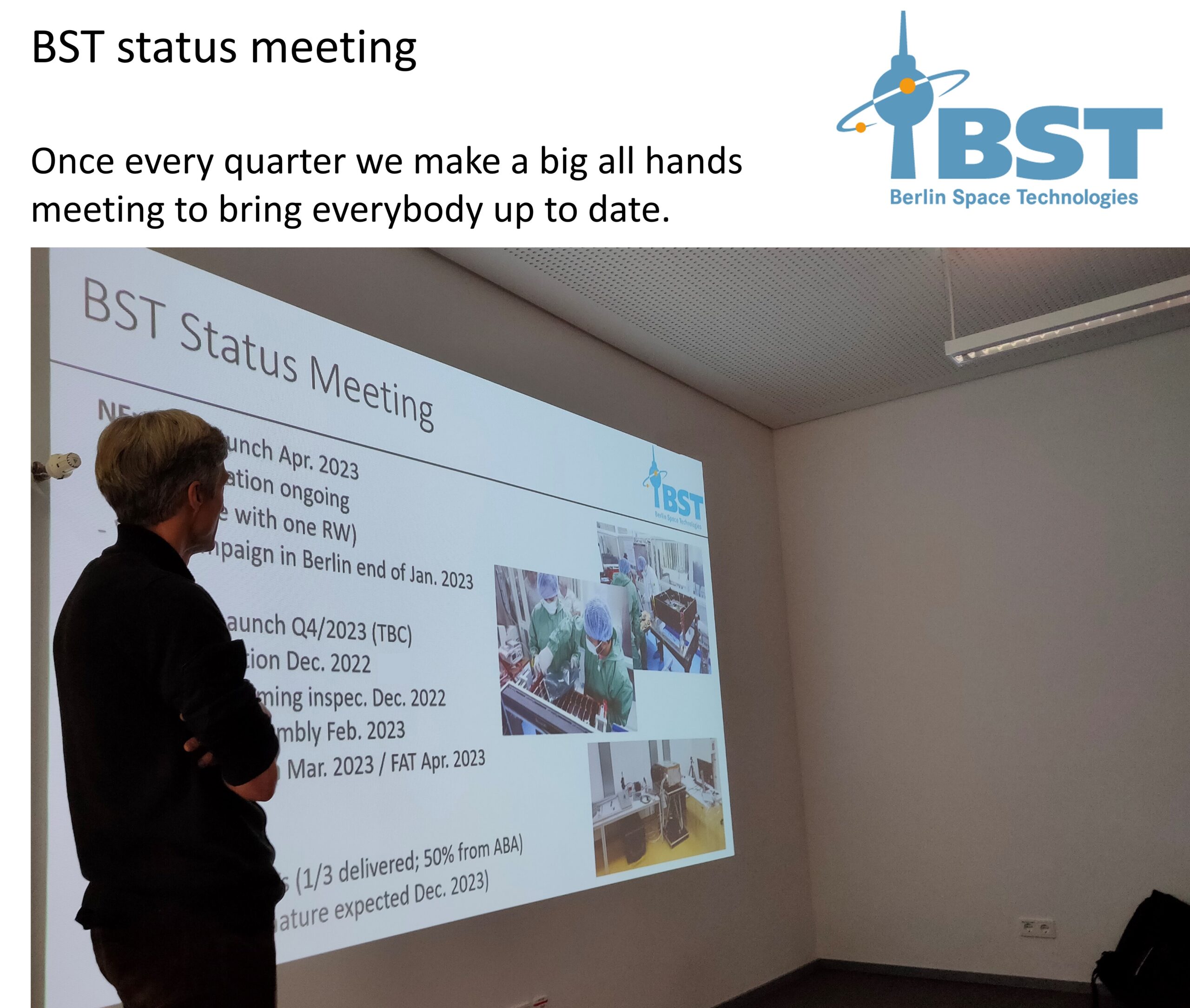 BST Status Meeting